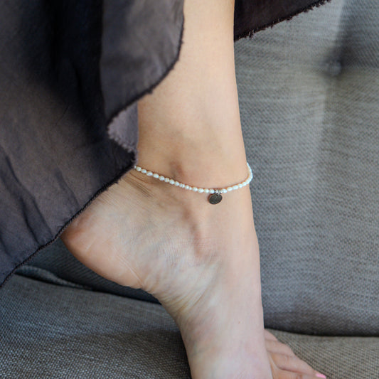 Гривна за глезен Mini Pearls